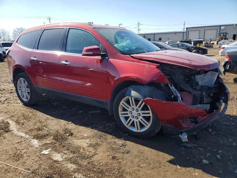 2014 Chevrolet Traverse, VIN 1GNKRGKD3EJ102022. Фото 4 из 6 с аукциона Copart. Каталог авто из США OpenDataCar.