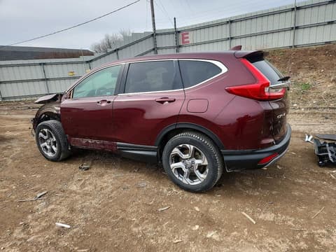 2019 Honda CR-V, VIN 2HKRW2H87KH669075. Фото 2 з 6 з аукціону Copart. Каталог авто зі США OpenDataCar.