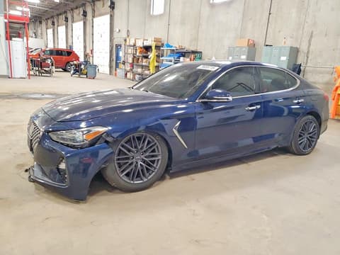 2019 Genesis G70, VIN KMTG34LA4KU019245. Фото 1 з 6 з аукціону Copart. Каталог авто зі США OpenDataCar.