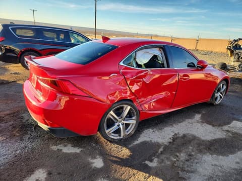2017 Lexus IS 200t, VIN JTHBA1D22H5046160. Фото 3 з 6 з аукціону Copart. Каталог авто зі США OpenDataCar.