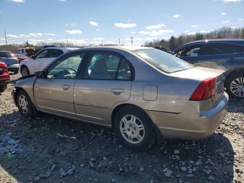 2002 Honda Civic, VIN 2HGES16582H598282. Фото 2 з 6 з аукціону Copart. Каталог авто зі США OpenDataCar.