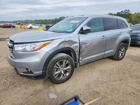 2015 Toyota Highlander, VIN 5TDKKRFH6FS065932. Zdjęcie 1 z 6 z aukcji Copart. Katalog aut z USA OpenDataCar.