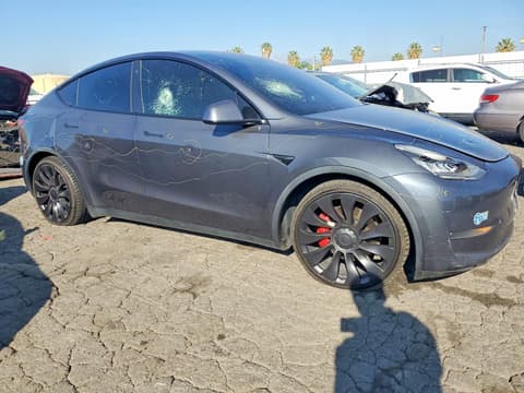2021 Tesla Model Y, VIN 5YJYGDEF7MF098812. Фото 4 з 6 з аукціону Copart. Каталог авто зі США OpenDataCar.