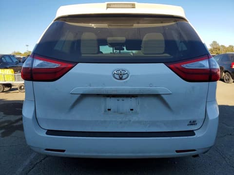 2018 Toyota Sienna, VIN 5TDJZ3DC8JS203166. Фото 6 з 6 з аукціону Copart. Каталог авто зі США OpenDataCar.