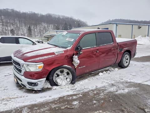 2022 Ram 1500, VIN 1C6SRFFT2NN443416. Фото 1 з 6 з аукціону Copart. Каталог авто зі США OpenDataCar.