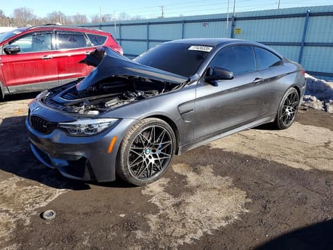 2018 Bmw M4, VIN WBS4Y9C55JAG66669. Фото 1 из 6 с аукциона Copart. Каталог авто из США OpenDataCar.