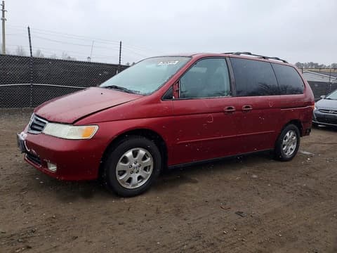 2003 Honda Odyssey, VIN 5FNRL18003B104342. Photo 1 of 6 from Copart auction. OpenDataCar US salvage catalog.