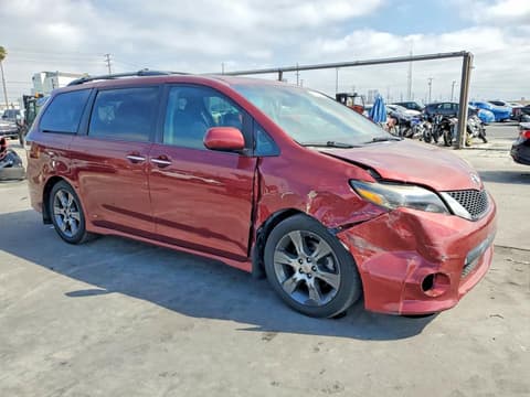 2015 Toyota Sienna, VIN 5TDXK3DC6FS550629. Фото 4 из 6 с аукциона Copart. Каталог авто из США OpenDataCar.