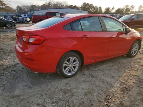 2019 Chevrolet Cruze, VIN 1G1BC5SM7K7125979. Фото 3 з 6 з аукціону Copart. Каталог авто зі США OpenDataCar.