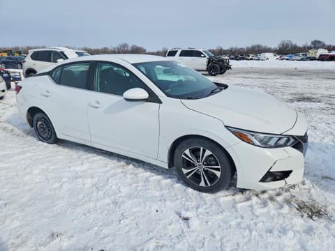 2021 Nissan Sentra, VIN 3N1AB8CV6MY240463. Zdjęcie 4 z 6 z aukcji Copart. Katalog aut z USA OpenDataCar.