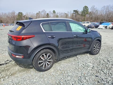 2017 Kia Sportage, VIN KNDPNCAC4H7162646. Фото 3 з 6 з аукціону Copart. Каталог авто зі США OpenDataCar.