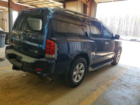 2010 Nissan Armada, VIN 5N1BA0ND5AN613393. Photo 3 of 6 from Copart auction. OpenDataCar US salvage catalog.