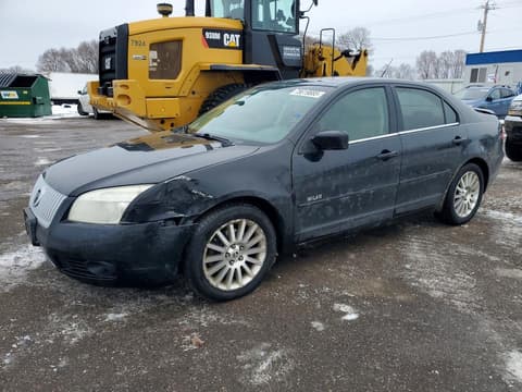 2007 Mercury Milan, VIN 3MEHM08137R649076. Photo 1 of 6 from Copart auction. OpenDataCar US salvage catalog.