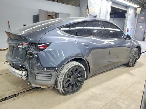 2022 Tesla Model Y, VIN 7SAYGDEE8NF420496. Фото 3 з 6 з аукціону Copart. Каталог авто зі США OpenDataCar.