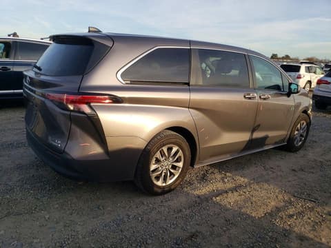 2022 Toyota Sienna, VIN 5TDKRKEC8NS122199. Фото 3 з 6 з аукціону Copart. Каталог авто зі США OpenDataCar.