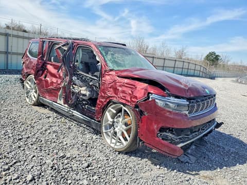 2022 Jeep Grand Wagoneer, VIN 1C4SJVEJ8NS123464. Фото 4 из 6 с аукциона Copart. Каталог авто из США OpenDataCar.