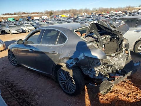 2018 Alfa romeo Giulia, VIN ZARFAECN4J7565376. Фото 2 з 6 з аукціону Copart. Каталог авто зі США OpenDataCar.