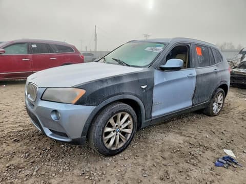 2014 Bmw X3, VIN 5UXWX9C59E0D25241. Фото 1 з 6 з аукціону Copart. Каталог авто зі США OpenDataCar.