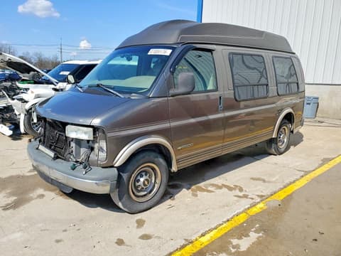2002 Chevrolet Express 2500, VIN 1GBGG25R921176849. Photo 1 of 6 from Copart auction. OpenDataCar US salvage catalog.