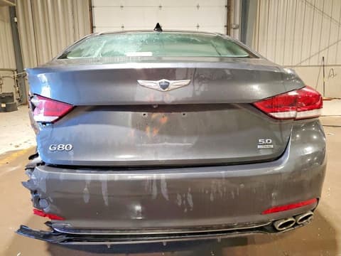 2018 Genesis G80, VIN KMHGN4JFXJU244612. Фото 6 з 6 з аукціону Copart. Каталог авто зі США OpenDataCar.