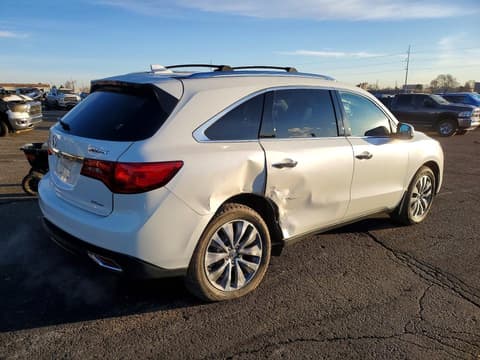 2015 Acura MDX, VIN 5FRYD4H47FB015688. Фото 3 з 6 з аукціону Copart. Каталог авто зі США OpenDataCar.