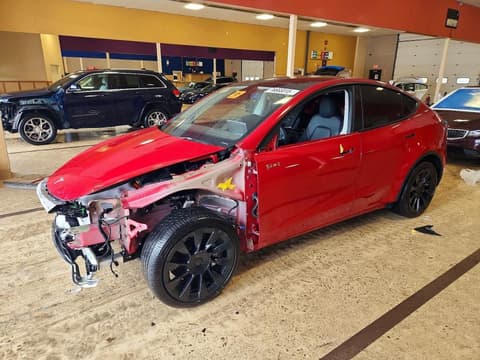 2023 Tesla Model Y, VIN 7SAYGDEE0PF872204. Фото 1 з 6 з аукціону Copart. Каталог авто зі США OpenDataCar.