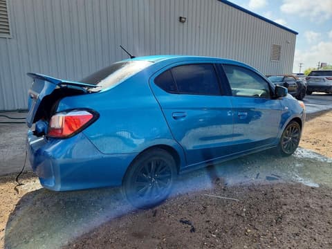 2022 Mitsubishi Mirage, VIN ML32FUFJ9NHF03670. Фото 3 из 6 с аукциона Copart. Каталог авто из США OpenDataCar.