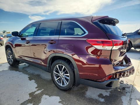 2019 Toyota Highlander, VIN 5TDKZRFH2KS368227. Фото 2 з 6 з аукціону Copart. Каталог авто зі США OpenDataCar.