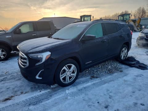 2018 Gmc Terrain, VIN 3GKALMEXSJL343663. Фото 1 з 6 з аукціону Copart. Каталог авто зі США OpenDataCar.