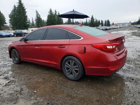 2016 Hyundai Sonata, VIN 5NPE24AF2GH316992. Фото 2 з 6 з аукціону Copart. Каталог авто зі США OpenDataCar.