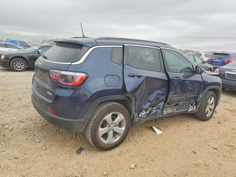 2021 Jeep Compass, VIN 3C4NJCBB8MT585535. Фото 3 з 6 з аукціону Copart. Каталог авто зі США OpenDataCar.