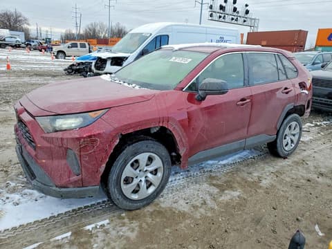 2020 Toyota RAV4, VIN JTMF1RFV7LD054925. Фото 1 з 6 з аукціону Copart. Каталог авто зі США OpenDataCar.