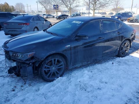 2018 Acura TLX, VIN 19UUB3F86JA800566. Фото 1 з 6 з аукціону Copart. Каталог авто зі США OpenDataCar.