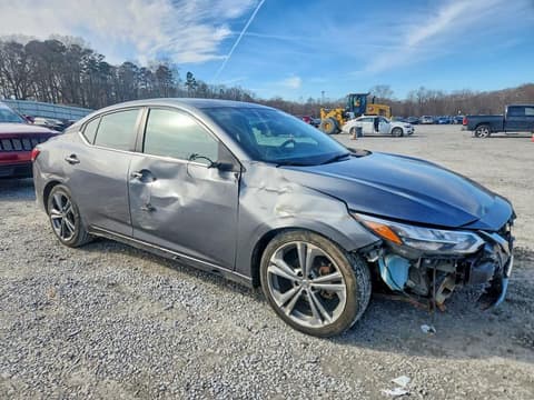 2020 Nissan Sentra, VIN 3N1AB8DV8LY239425. Фото 4 из 6 с аукциона Copart. Каталог авто из США OpenDataCar.