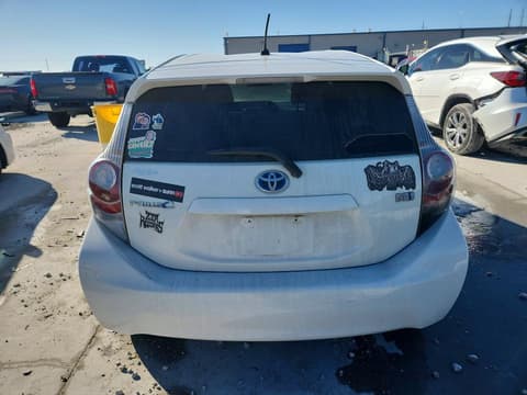 2012 Toyota Prius C, VIN JTDKDTB3XC1025623. Фото 6 з 6 з аукціону Copart. Каталог авто зі США OpenDataCar.