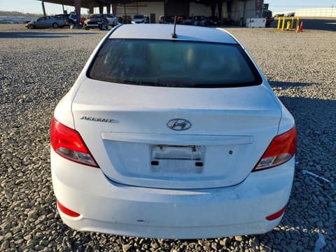 2017 Hyundai Accent, VIN KMHCT4AE0HU166623. Фото 6 з 6 з аукціону Copart. Каталог авто зі США OpenDataCar.