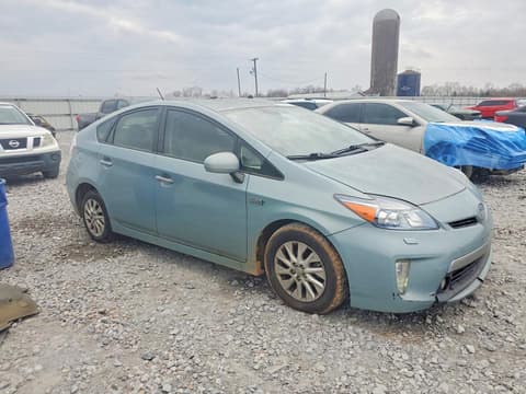 2012 Toyota Prius Plug-In, VIN JTDKN3DP5C3024848. Фото 4 з 6 з аукціону Copart. Каталог авто зі США OpenDataCar.