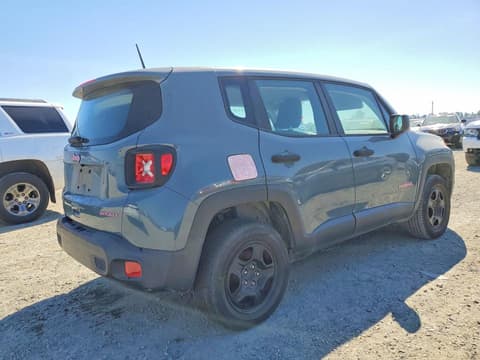 2018 Jeep Renegade, VIN ZACCJBAH9JPJ00343. Фото 3 из 6 с аукциона Copart. Каталог авто из США OpenDataCar.