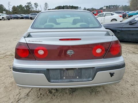 2002 Chevrolet Impala, VIN 2G1WF52E729103965. Фото 6 из 6 с аукциона Copart. Каталог авто из США OpenDataCar.