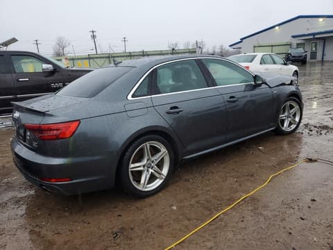 2017 Audi A4, VIN WAUPNAF47HN064421. Фото 3 з 6 з аукціону Copart. Каталог авто зі США OpenDataCar.