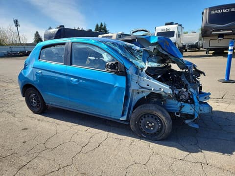 2024 Mitsubishi Mirage, VIN ML32AUHJ4RH008257. Фото 4 из 6 с аукциона Copart. Каталог авто из США OpenDataCar.