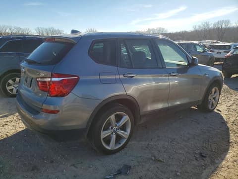 2017 Bmw X3, VIN 5UXWX9C39H0W69667. Фото 3 з 6 з аукціону Copart. Каталог авто зі США OpenDataCar.