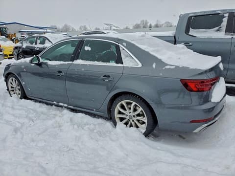 2019 Audi A4, VIN WAUENAF4XKA073393. Фото 2 з 6 з аукціону Copart. Каталог авто зі США OpenDataCar.