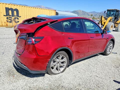 2024 Tesla Model Y, VIN 7SAYGDEE1RA253434. Фото 3 з 6 з аукціону Copart. Каталог авто зі США OpenDataCar.