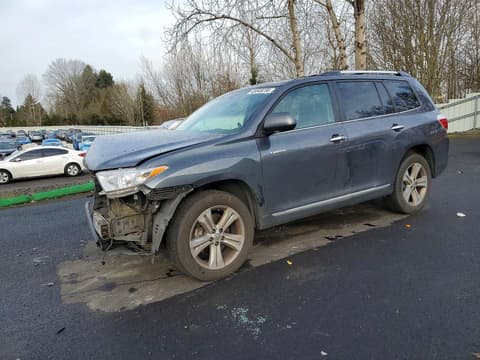 2012 Toyota Highlander, VIN 5TDDK3EH8CS171107. Фото 1 из 6 с аукциона Copart. Каталог авто из США OpenDataCar.