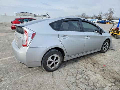 2014 Toyota Prius, VIN JTDKN3DU9E0378060. Фото 3 з 6 з аукціону Copart. Каталог авто зі США OpenDataCar.