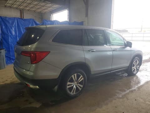 2017 Honda Pilot, VIN 5FNYF6H56HB101464. Фото 3 з 6 з аукціону Copart. Каталог авто зі США OpenDataCar.