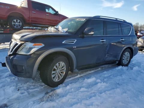 2018 Nissan Armada, VIN JN8AY2ND6JX001185. Фото 1 з 6 з аукціону Copart. Каталог авто зі США OpenDataCar.