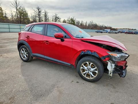 2016 Mazda CX-3, VIN JM1DKFC77G0133954. Фото 4 з 6 з аукціону Copart. Каталог авто зі США OpenDataCar.