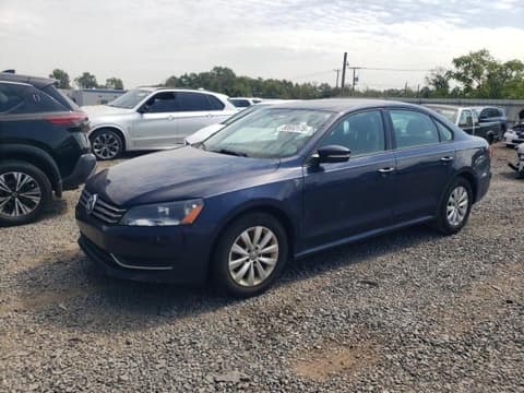 2014 Volkswagen Passat, VIN 1VWAT7A37EC086231. Фото 1 з 6 з аукціону Copart. Каталог авто зі США OpenDataCar.